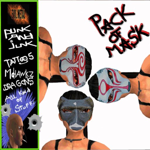 MASKS PACK FEMALE FOXY