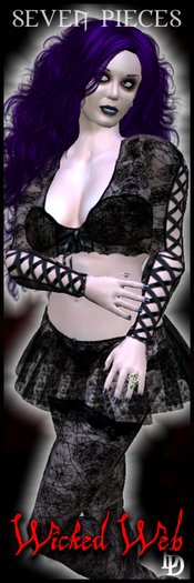 Dare Designs: Wicked Web - black