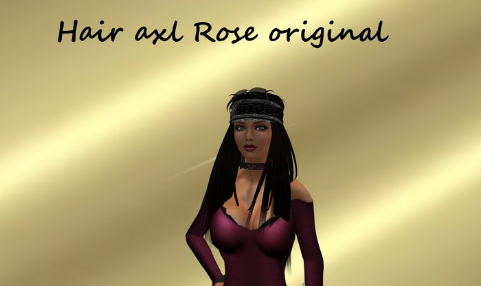 Hair Axl Rose Original