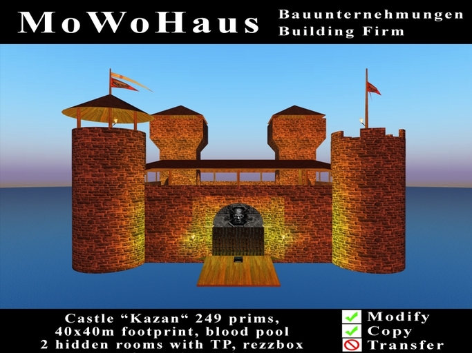 MowoHaus Castle "Kazan"