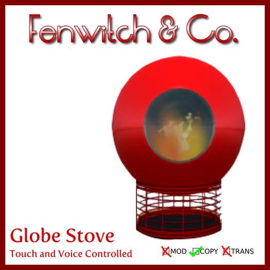 Globe Stove - Red