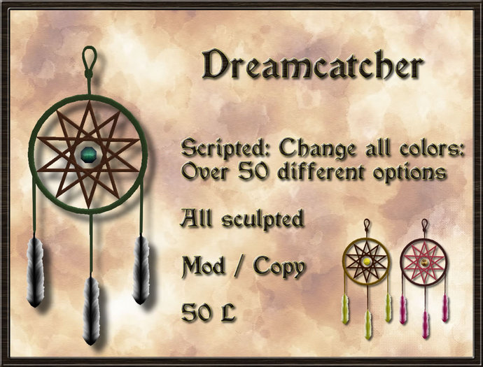 ***TG***  Dreamcatcher (small) V3 (BAG)