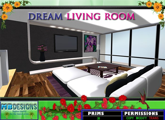 MBDesigns: Dream Living room set