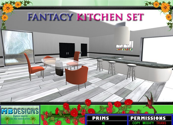 MBDesigns: Fantacy kitchen set