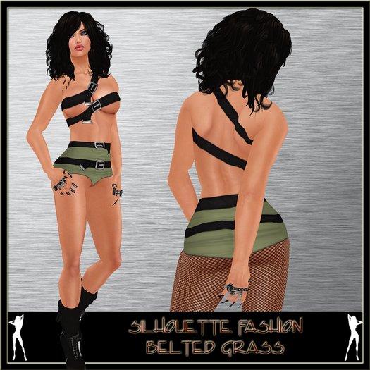 + Silhouette + Belted - Grass