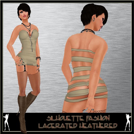+ Silhouette + Lacerated - Heathered