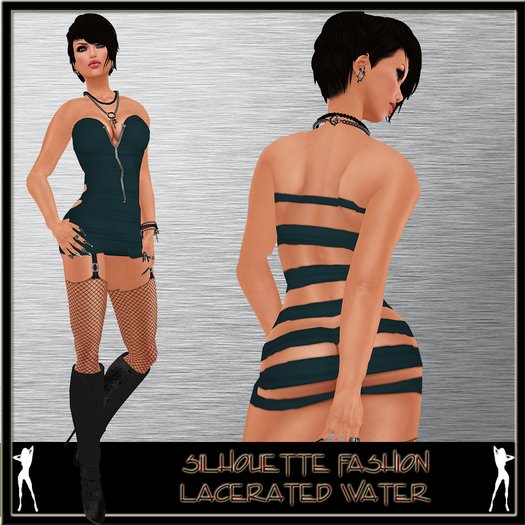 + Silhouette + Lacerated - Water