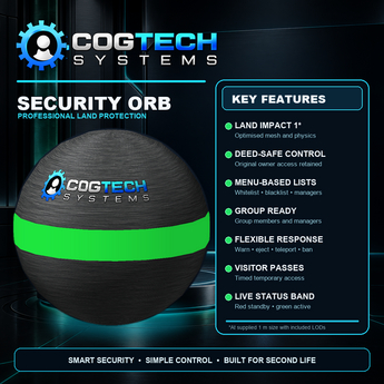 CogTech Security Orb pack of ten