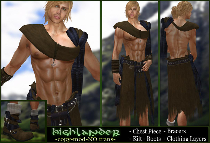 N.A.M.E. Highlander -  Blue - Brown