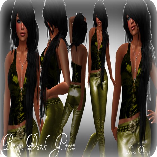 Cheapskates... Lizzi Design - Baggi Dark Green