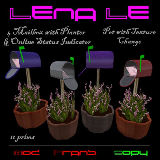Mailbox with Planter