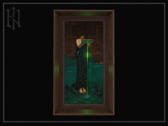 blvcknest // MOONVEIL. circe invidiosa [animated frame]