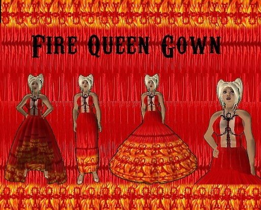 Fire Queen Gown