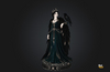 Second Life Marketplace - Raven Moon Queen - Gothic Fantasy Statue ...