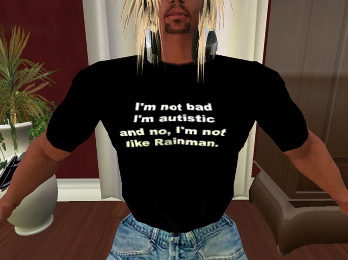 I'm not like Rainman Tee shirt
