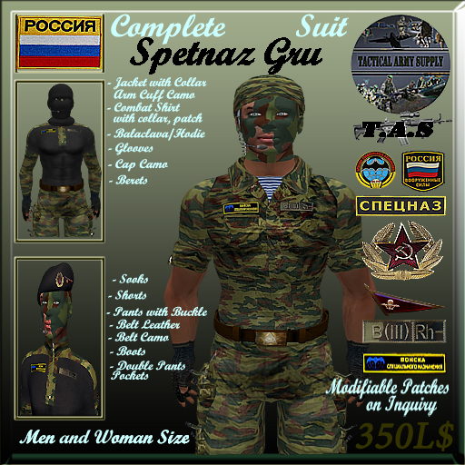 COMPLETE SUITE SPETNAZ GRU