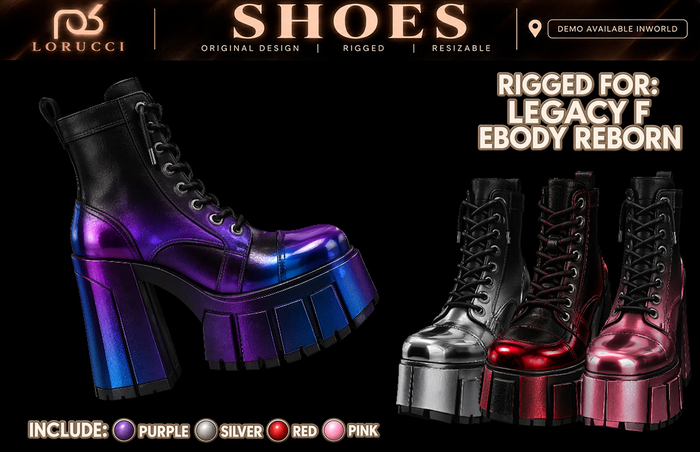 LORUCCI GIFT - MIDNIGHT HEELS