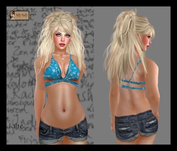 Julie turqoise by Milly Molly
