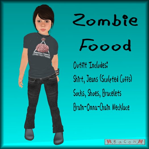 BaCoN ~ Zombie Food Outfit