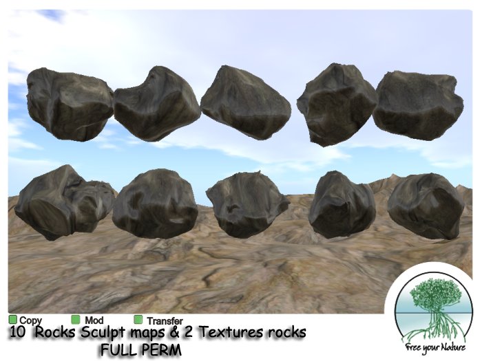 FYN Rock Sculpt Maps and Textures