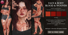 Izzie's - Face & Body Blood & Wounds