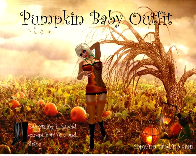 Pumpkin Baby Outfit