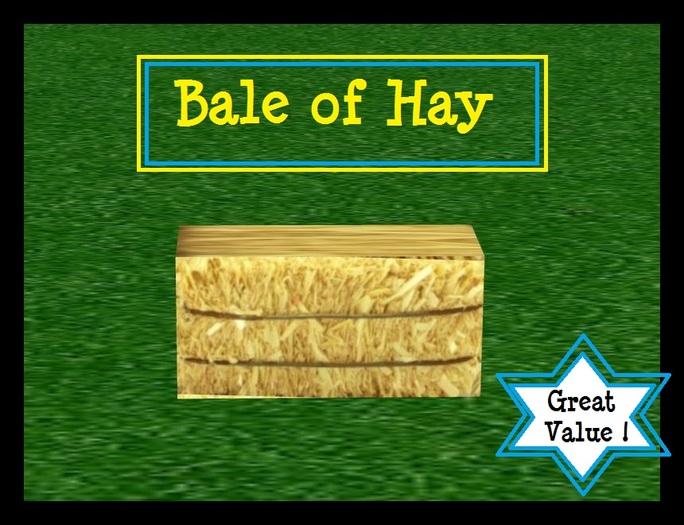 Fresh Bale of Hay