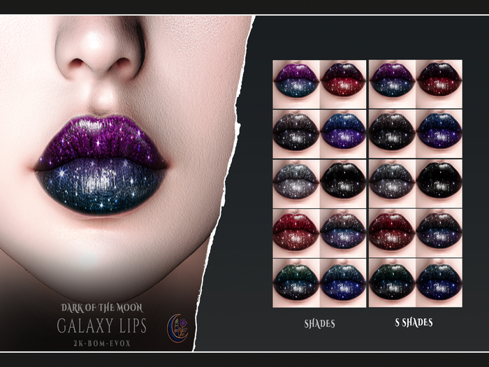 D&M  Lipstick BOM - Galaxy Lips Evox