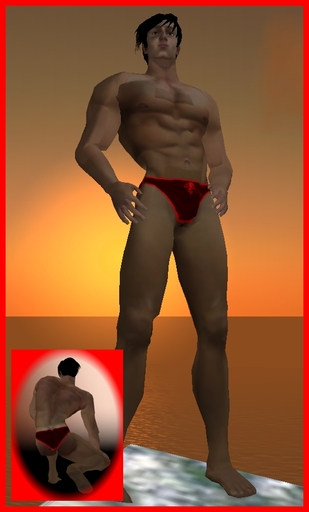 Kohnke Neon Briefs - Red