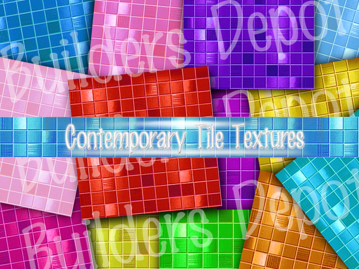 FULL PERM 13 Contemporary Tile Textures II