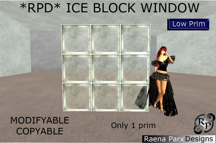 ICE BLOCK WINDOW (MOD/COPY) - *RPD*