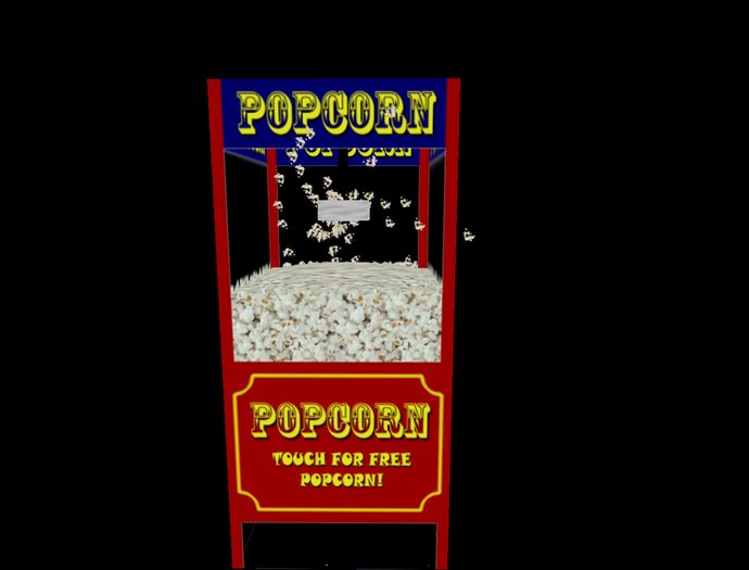 Moovie Theater popcorn Machine Low Prim