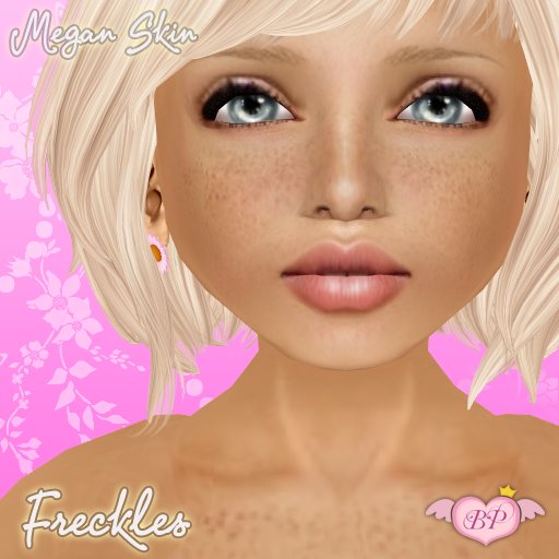:*BABY*: DEMO MEGAN SKIN {Latte} FRECKLES