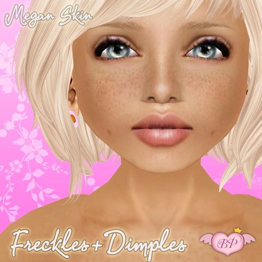 :*BABY*: DEMO MEGAN SKIN {Latte} FRECKLES+DIMPLES