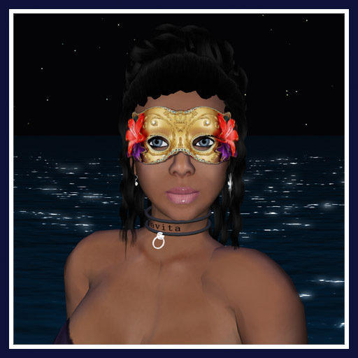 Masquade Party Mask 002A