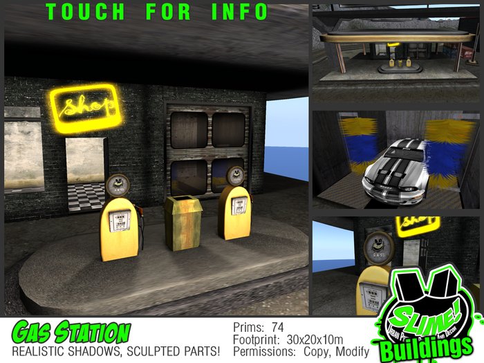 **PROMO-OFFER** Slime! Urban Gas Station - 799 L$ Product