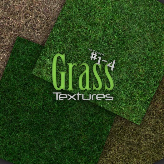 Grass Textures - Mini Pack # 1 - 4