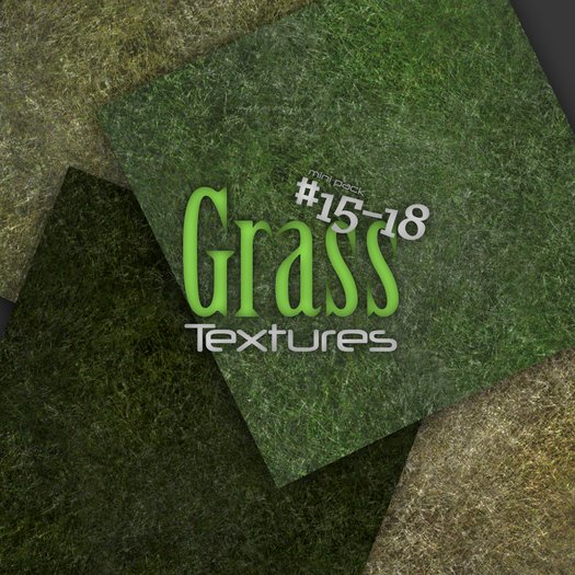 Grass Textures - Mini Pack # 15 - 18