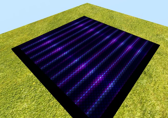 Epic Dance Floor Purple Lines Boxed