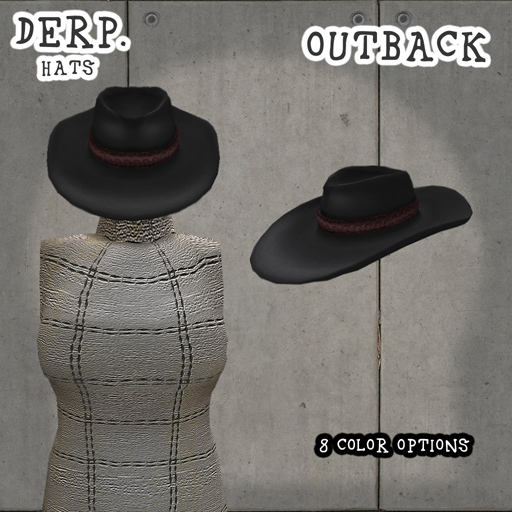 DERP. Headwear - Outback Hat