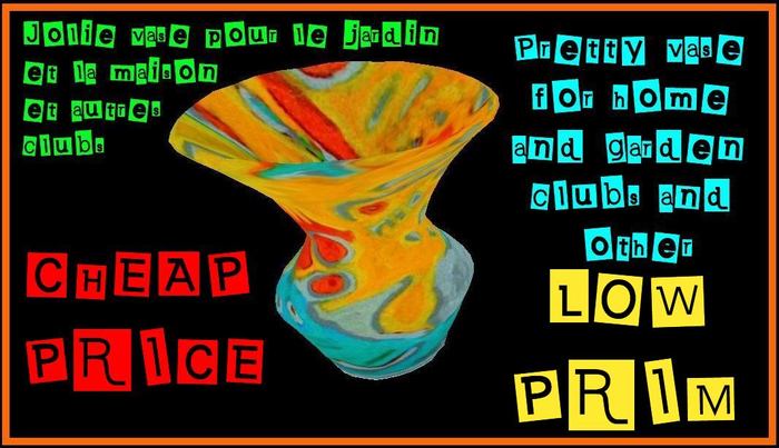 VASE  "Garden 02"