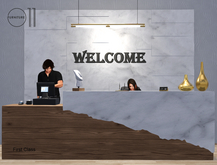 Reception Desk Welcome