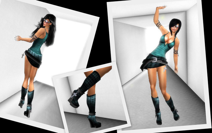 [Succubus] Rock Girl Blue