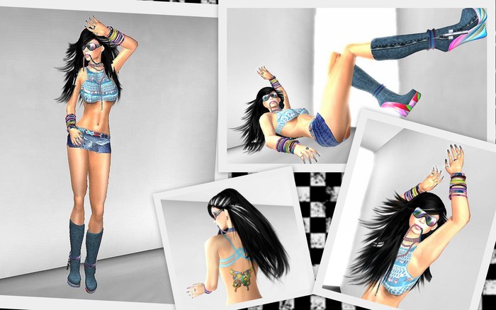 [Succubus] Hippie Girl Outfit