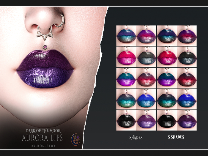 D&M  Lipstick BOM - Aurora Lips Evox