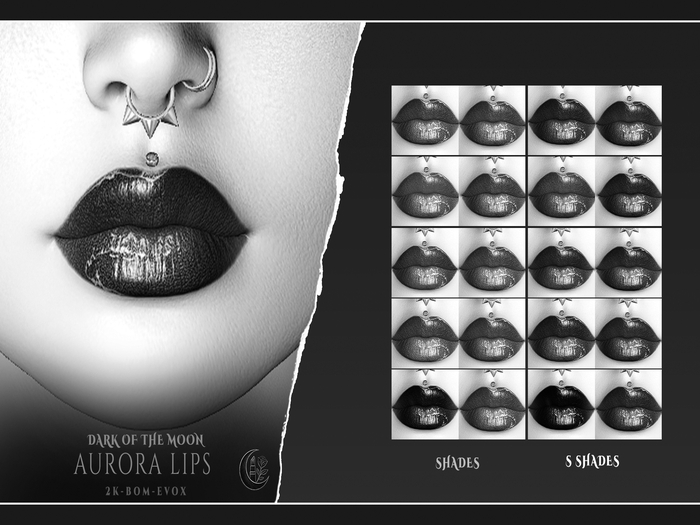 D&M  Lipstick BOM - Aurora Lips Evox Demo