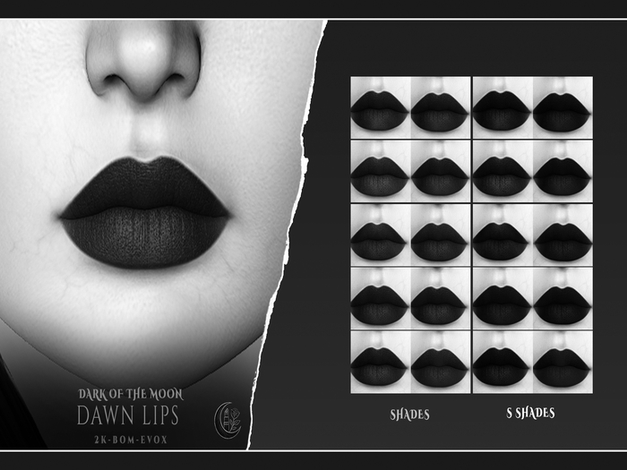 D&M  Lipstick BOM - Dawn Lips Evox Demo