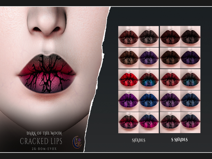 D&M  Lipstick BOM - Cracked Lips Evox