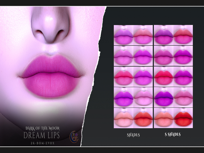 D&M  Lipstick BOM - Dream Lips Evox