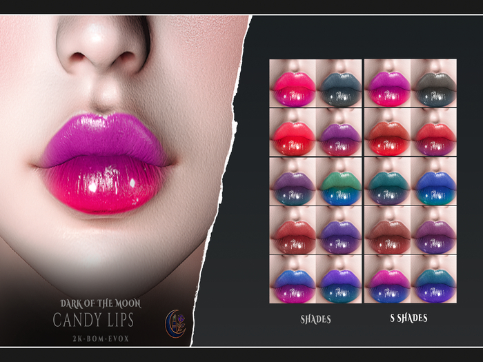 D&M  Lipstick BOM - Candy Lips Evox